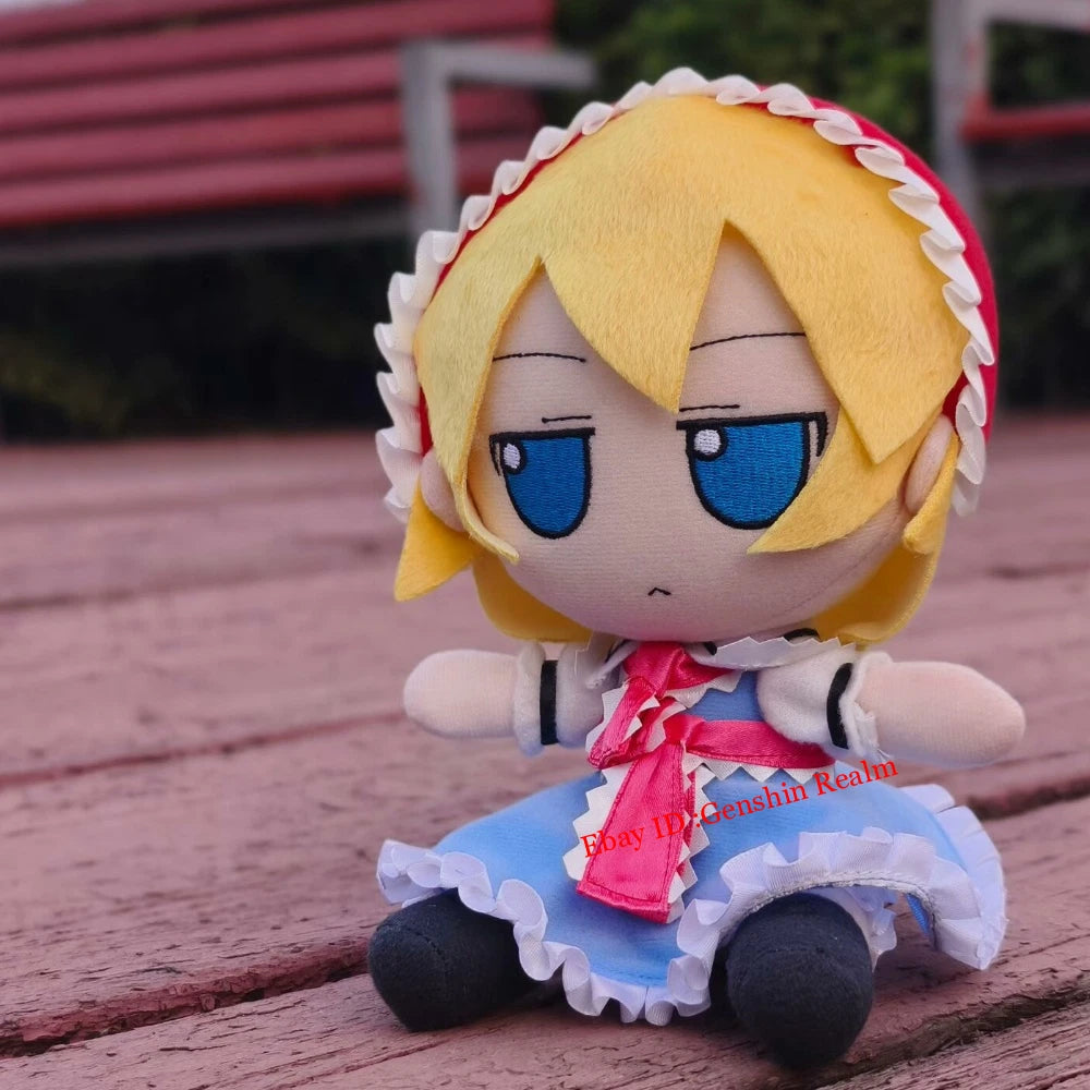 Anime Touhou Project Fumo Series Alice Margatroid Plush Doll Cartoon Gift 20cm 07FC0E-D4 - KOEEK