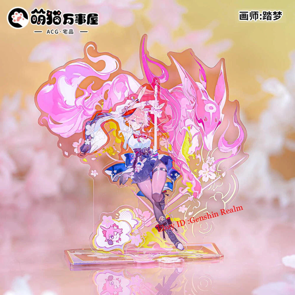 Anime Honkai: Star Rail Evanescia Deluxe Acrylic Desktop Stand Figure Collection 07FC0E-D4 - KOEEK