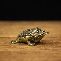 5.5cm Chinese Retro Brass Ornament Fortune Household Decoration Handicraft 07FC0E-D4 - KOEEK