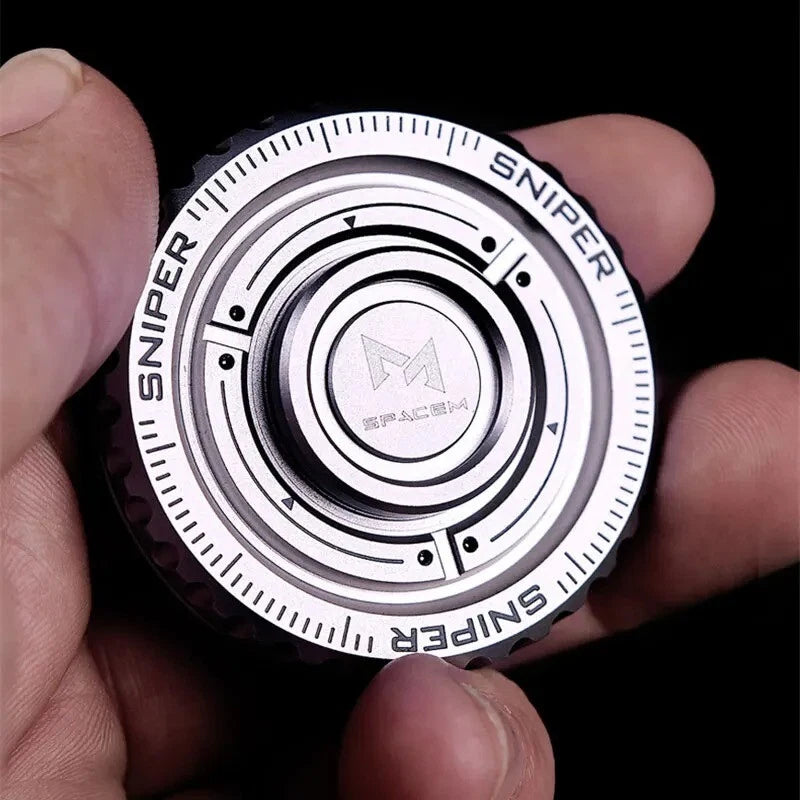 Sniper Mechanical Ratchet Fidget Spinner EDC Fidget Clicker Adult Fidget Toys 07FC0E-D4 - KOEEK