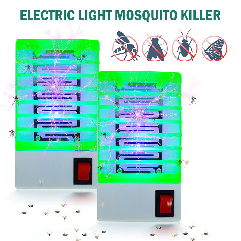 ny 1-10x Lampara Para Matar Mosquitos Bug Mosca Trampa Electrica De Insectos Zapper