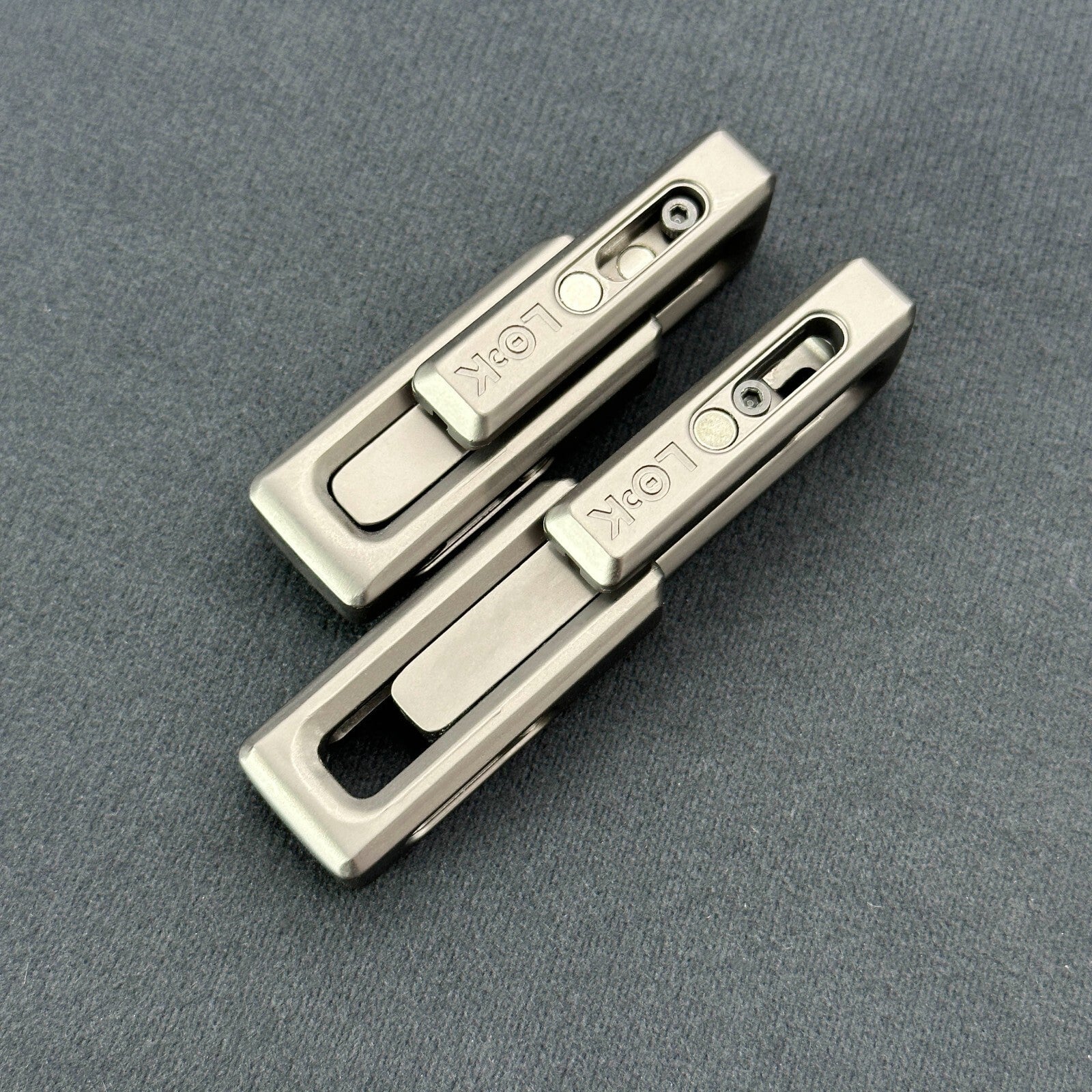 Fidget Slider EDC Push Haptic Slider Double Xlock Toy Adults Stress Relief Gifts 07FC0E-D4 - KOEEK