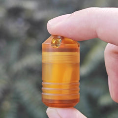 PEI Groud Waterproof Medicine Pill Bottles Necklace Pendants Pill Bottles Box 07FC0E-D4 - KOEEK