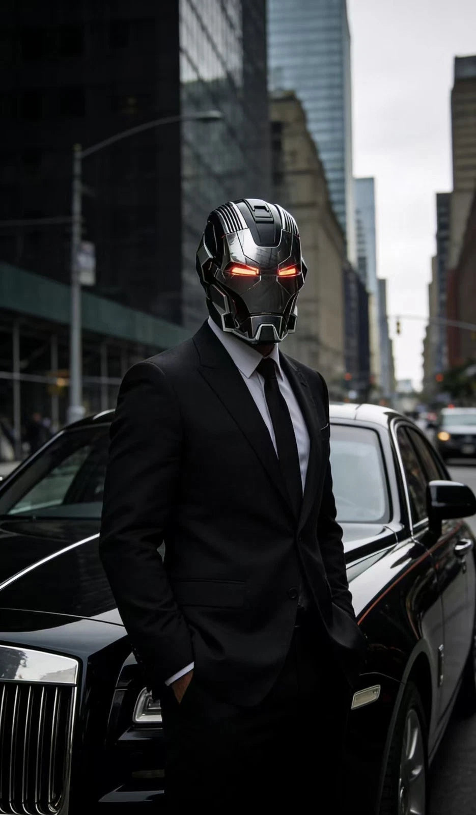 Iron Man Helmet MK17 1/1 Wearable Helmet English Voice-controlled Mask Transform 07FC0E-D4 - KOEEK