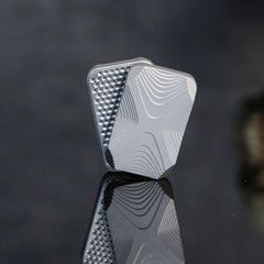 X Unlimited Push Haptic Stainless Steel Slider Adult EDC Fidget Gift 07FC0E-D4 - KOEEK