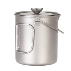 750ml Camping Coffee Pot with French Press Outdoor Cup Mug Cookware for Hiking 07FC0E-D4 - KOEEK