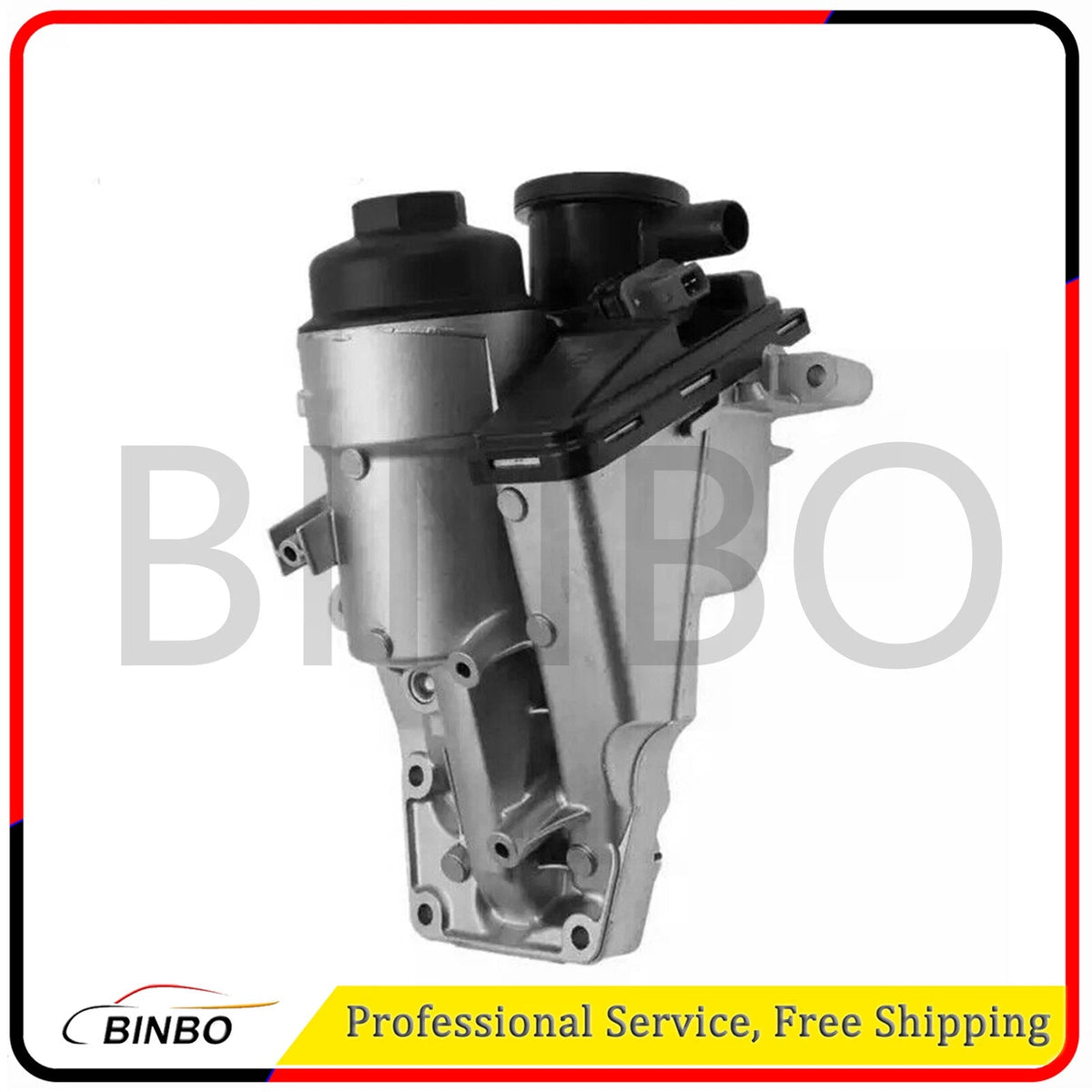 Oil Filter Housing for 04-16 Volvo S40 V50 S60 V60 XC60 XC70 C30 C70 31338685 07FC0E-D4 - KOEEK
