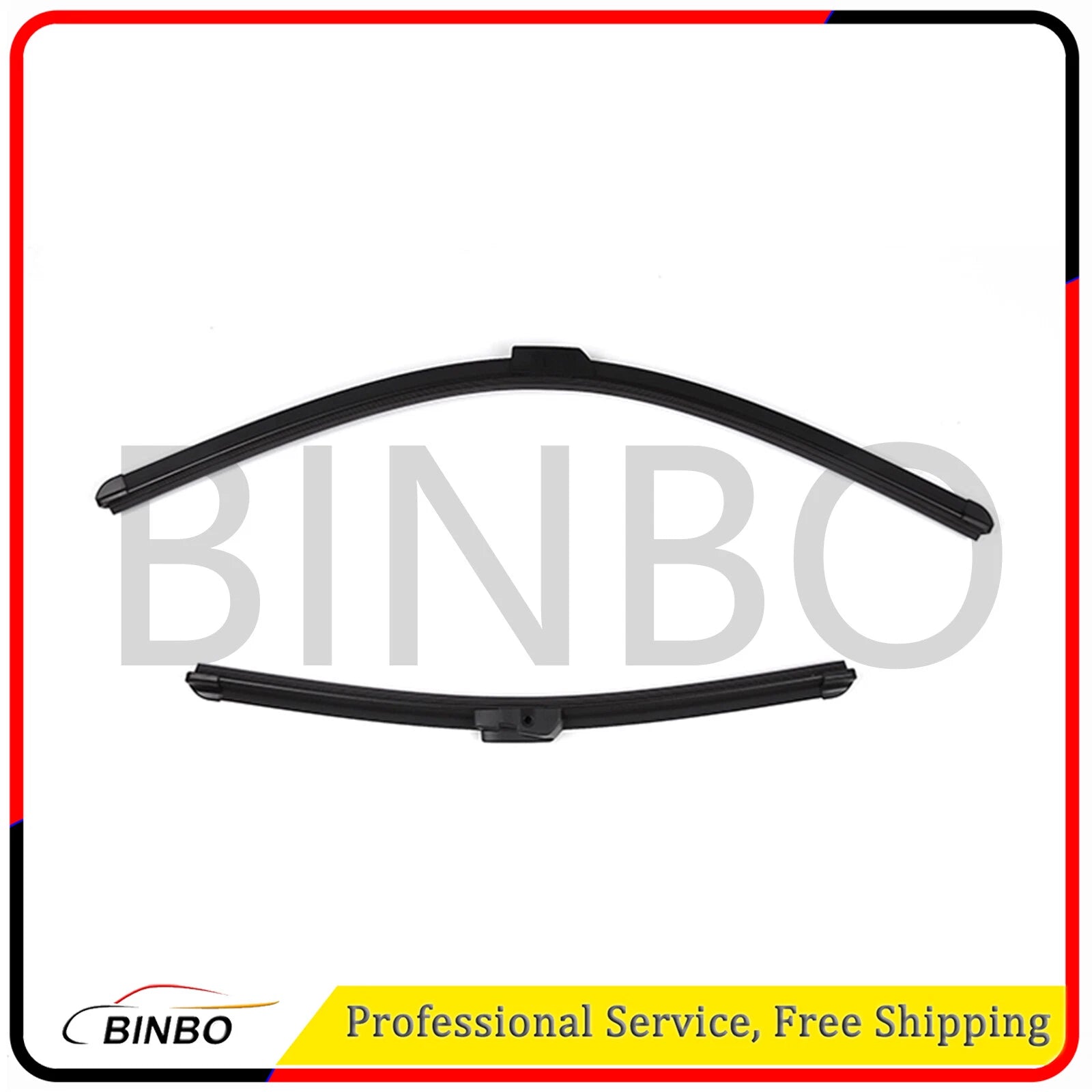 Front Windshield Wiper Blades For 11-16 BMW 5 Series F10 F11 F18 M5 61612163749 07FC0E-D4 - KOEEK