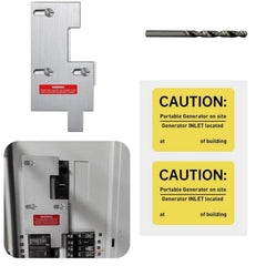 new Generator Interlock Kit Compatible with GE General Electeric Breaker Panels... 07FC0E-D4 - KOEEK