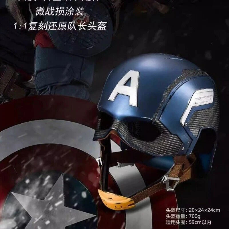 US NOW! Avengers Captain America1:1 Killerbody Helmet Wearable Mask Cosplay Prop KILLERBODY - KOEEK