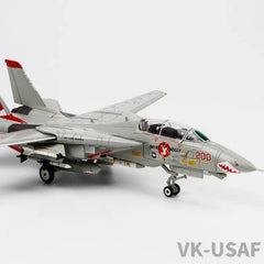 1/72 F-14A Tomcat VF-111 Miss Molly Alloy Plastic Model Kit DIY Assembly Display 07FC0E-D4 - KOEEK