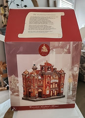 2001 Lemax Caddington Village Porcelain Lighted House Grand Junction Station NOB LEMAX - KOEEK