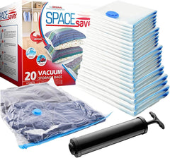 20-piece multifunctional vacuum storage bag, suitable for quilts and blankets 07FC0E-D4 - KOEEK