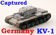 Easy Model 1/72 Captured Germany KV-1 Heavy Tank 8th Panzer Div. 1941 #36277 EASY_MODEL - KOEEK