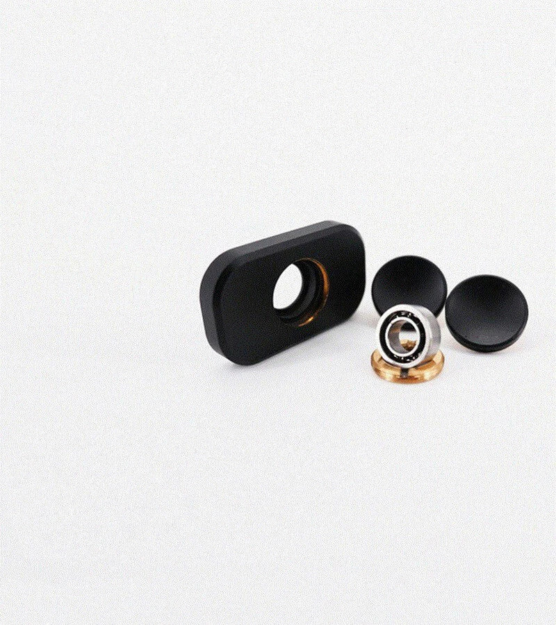 Mini Bar EDC Covert Brass Metal Fidget Spinner R188 Bearing LEAD-FREE Gift 07FC0E-D4 - KOEEK