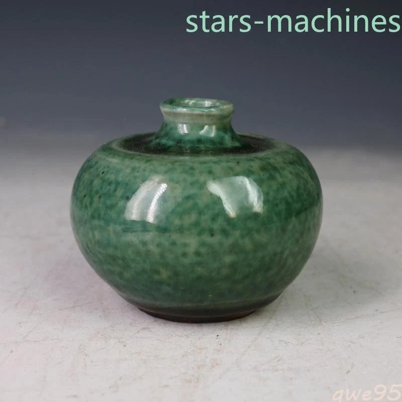 Chinese Green Glaze Porcelain Jar Pot Brush 07FC0E-D4 - KOEEK