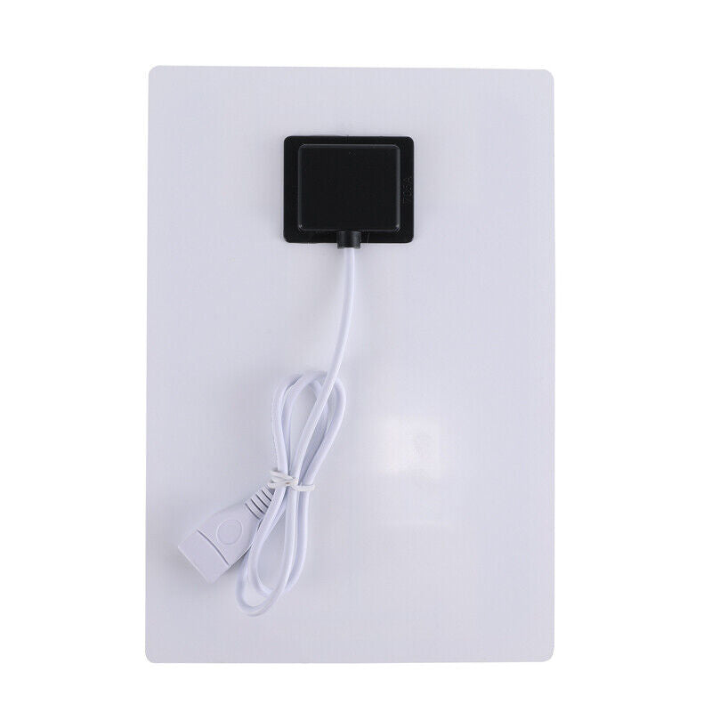 nytt Solcellepanel for USB Power CCTV Kamera Sikkerhetskamera Batterilader Utendørs 4W 5V