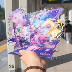 Anime Honkai: Star Rail Castorice Deluxe Acrylic Desktop Stand Figure Collection 07FC0E-D4 - KOEEK