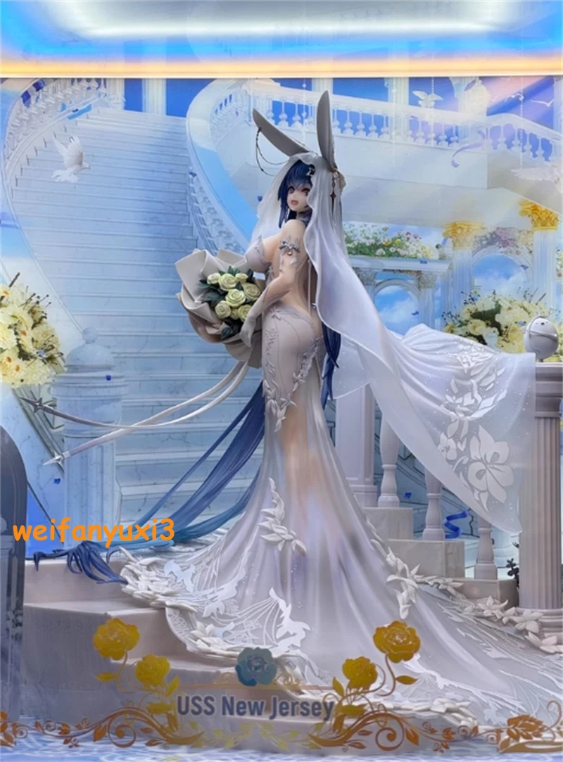 APEX Azur Lane  Jersey Snow-White Ceremony Ver. 1/7 LED Acrylic Display Box 07FC0E-D4 - KOEEK