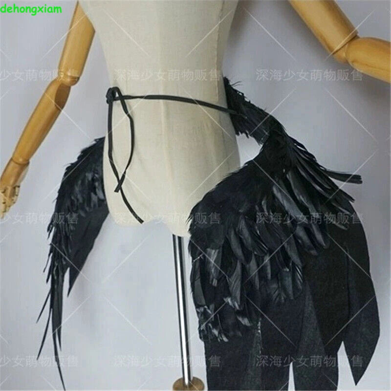 Anime Overlord Albedo Wings Foldable Handmade Cosplay Props Costume Accessories HANDMADE - KOEEK