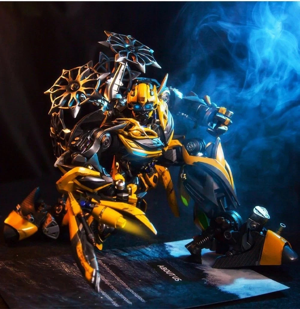 Comicave Transformers Bumblebee 1:18 Action Figure W/ Led Model Collection Boxed COMICAVE - KOEEK