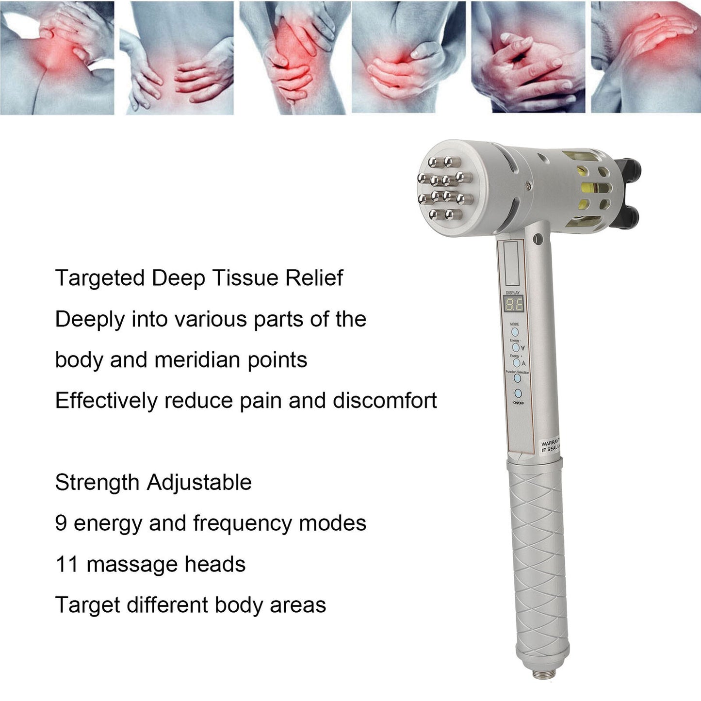 new Extracorporeal Shockwave Machine Reduce Pain Deep Massage ESWT Shock Wave koeek - KOEEK