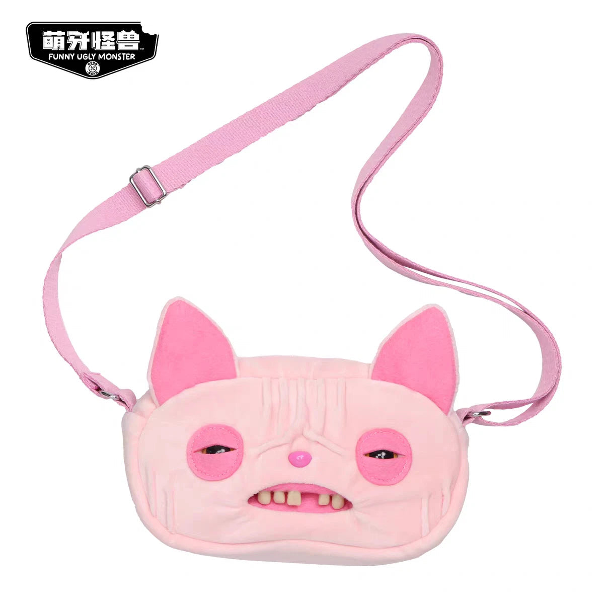 FUGGLER Cute Monster Crossbody Bag Hairless Cat Plush Doll Bag Shoulder Bag FUGGLER - KOEEK