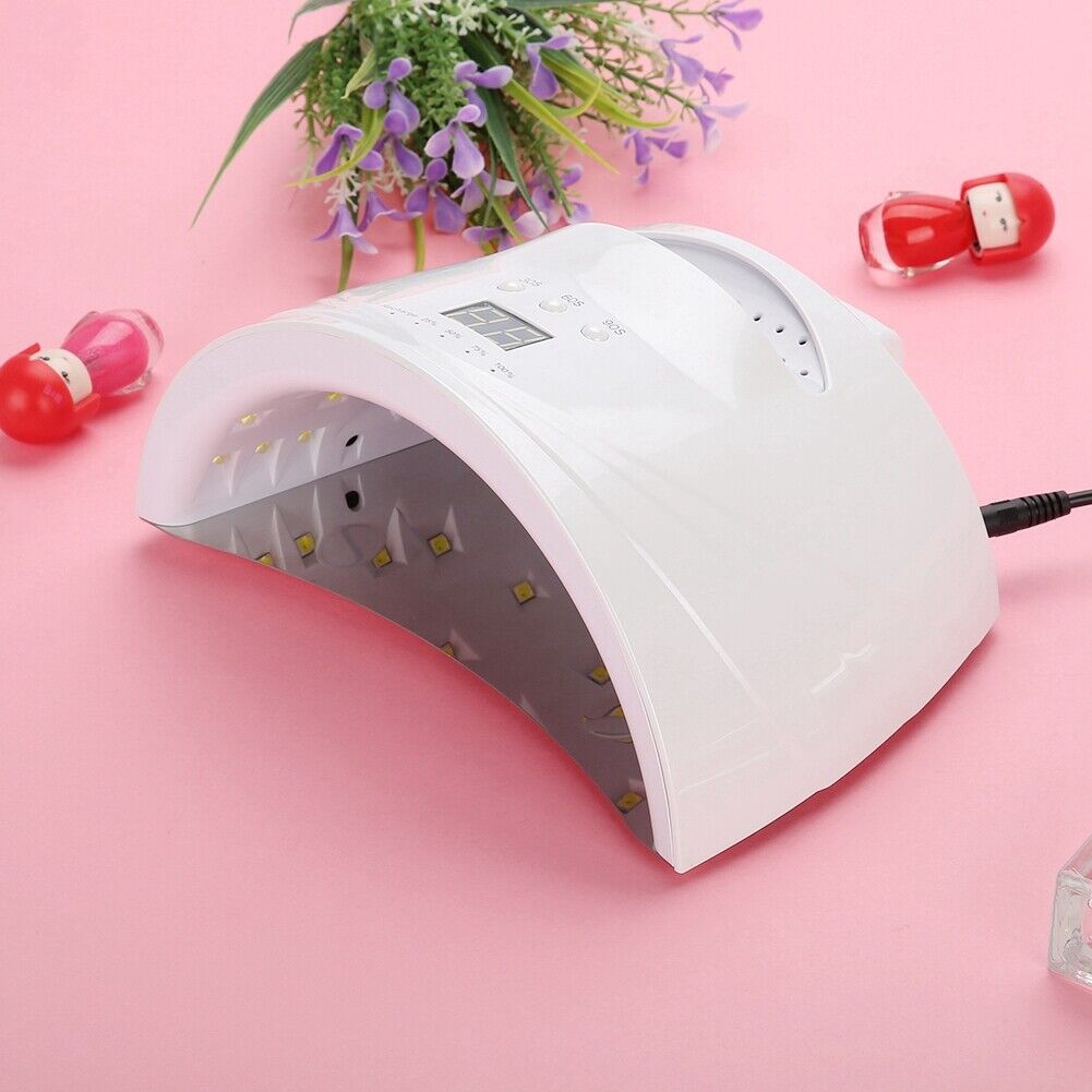 ny 48W Trådløs Nail Lamp Nail Led UV Light Nail Polish Dryer Tool US Plug