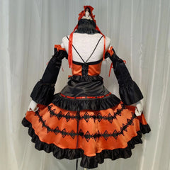 DATE A LIVE Tokisaki Kurumi Dresses Costume Cosplay Halloween Set Women Dress 07FC0E-D4 - KOEEK