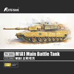 Flyhawk FH3302 1/72 M1A1 Main Battle Tank FLYHAWK - KOEEK