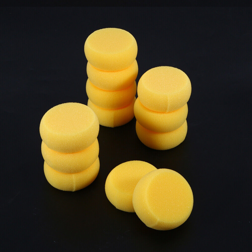 new 12 Pcs Bath Sponge Practical Craft Tool Round Sponge Pottery Painting Crafts koeek - KOEEK