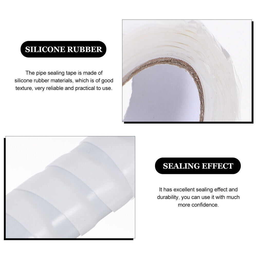 new tape for leaks Pipe Sealing Tape Waterproof Pipe Flex Rubberized Seal Tape koeek - KOEEK