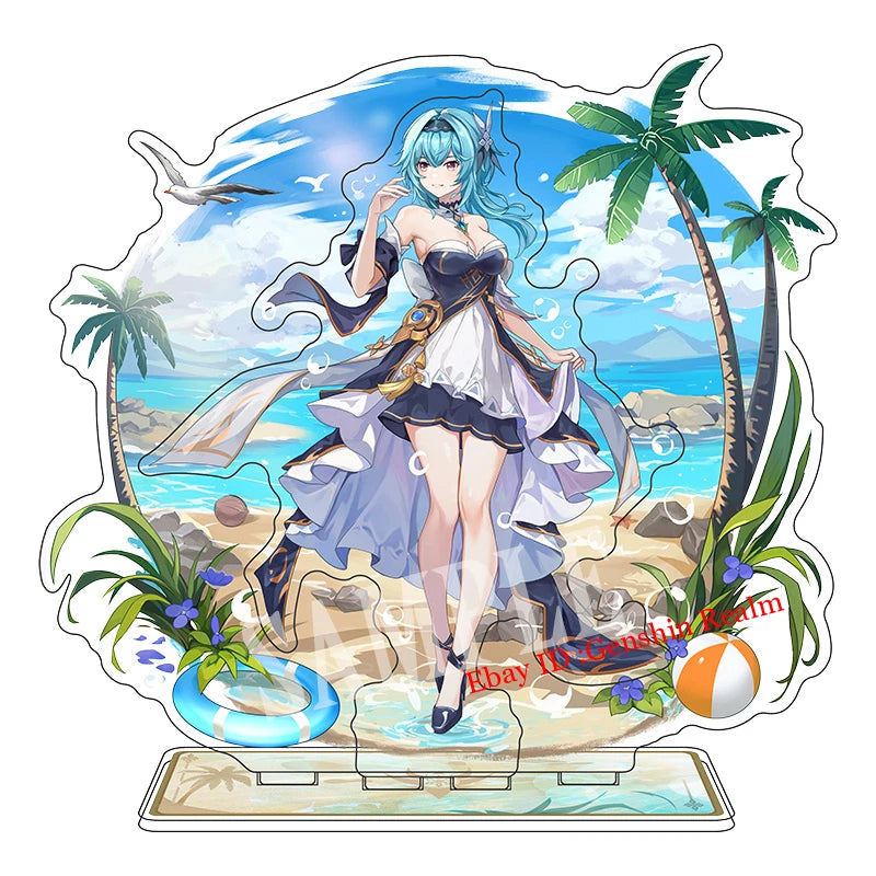 Anime  Eula Lawrence Acrylic Desktop Stand Figure Collection Decor 07FC0E-D4 - KOEEK