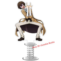Anime Bungo Stray Dogs Dazai Osamu Acrylic Shake Shack Desktop Stand Fun Decor 07FC0E-D4 - KOEEK