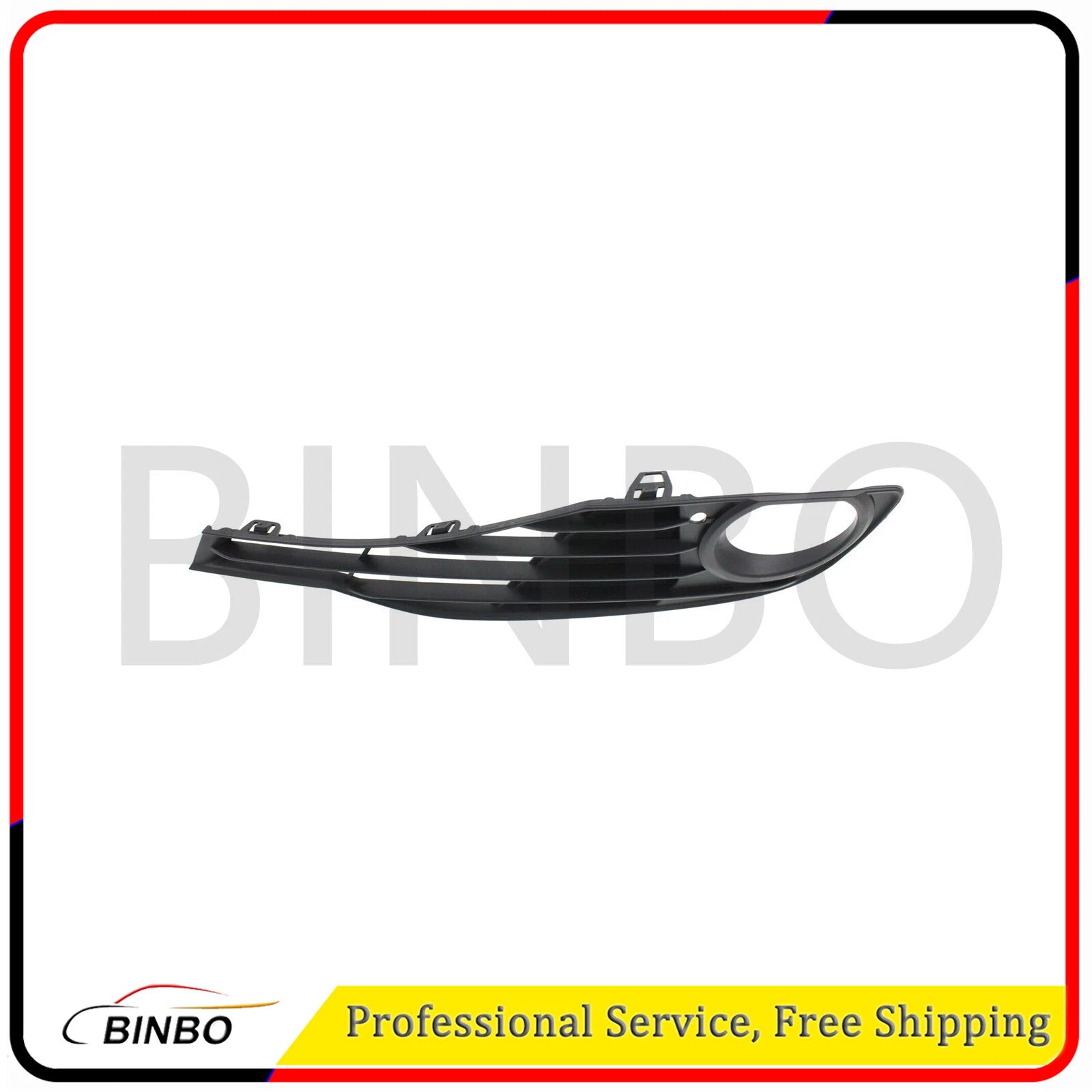 Fog Light Trims Left & Right Side Textured For 2012-2015 BMW 3 Series 07FC0E-D4 - KOEEK