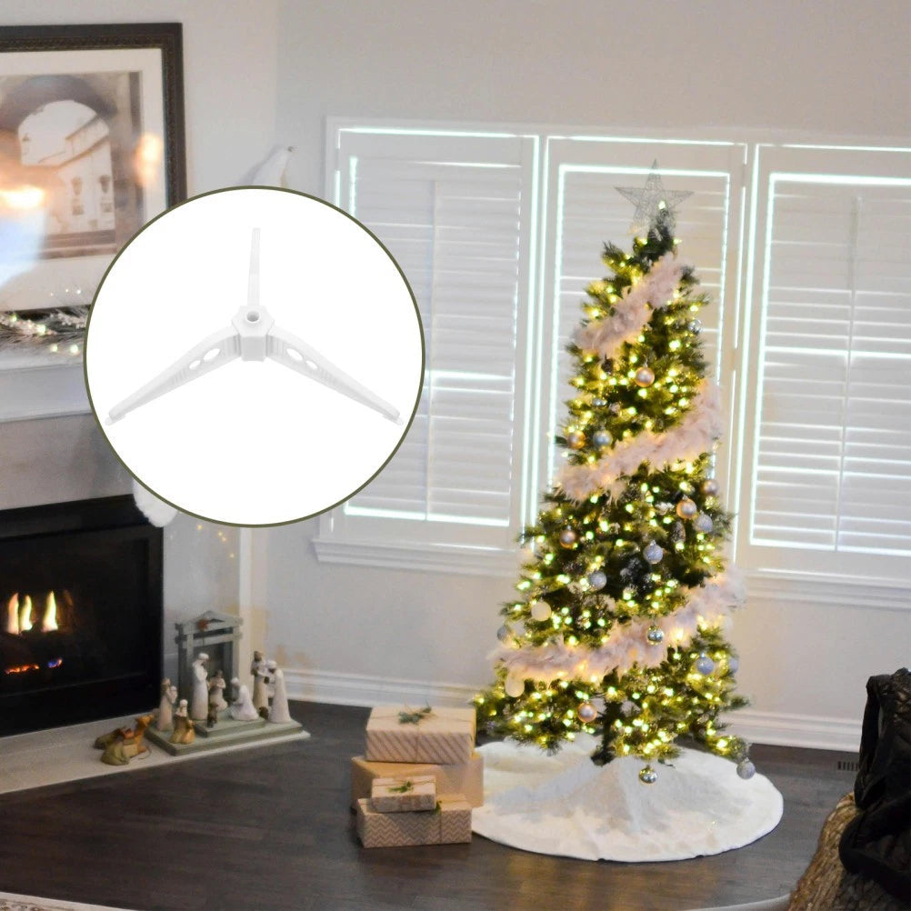 2pcs Plastic Xmas Tree Holder: Holiday Fake Tree Stand Holder Replacement For 07FC0E-D4 - KOEEK
