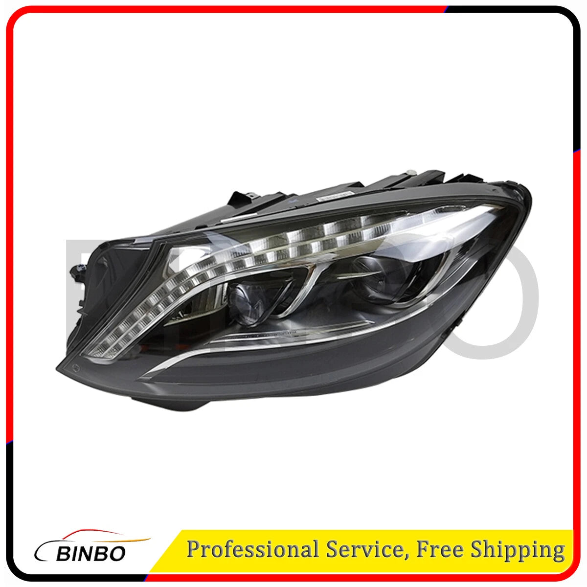 Left A2229061704 For Mercedes-Benz W222 S-Class Headlight 07FC0E-D4 - KOEEK