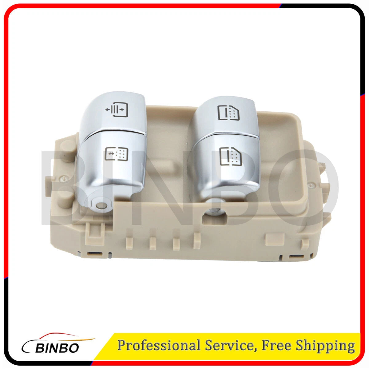 2229051505 Power Window Switch Rear Left for Mercedes-Benz W222 S550 S600 07FC0E-D4 - KOEEK