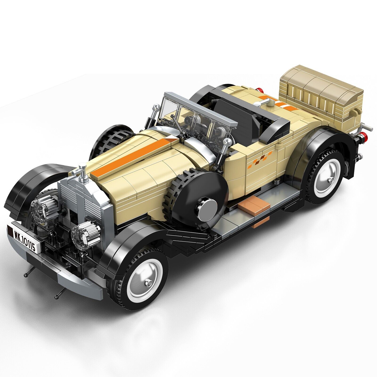 new Mould King 10115 Classic Retro Vintage Car Building Block Toy Display Decoration MOULD KING - KOEEK