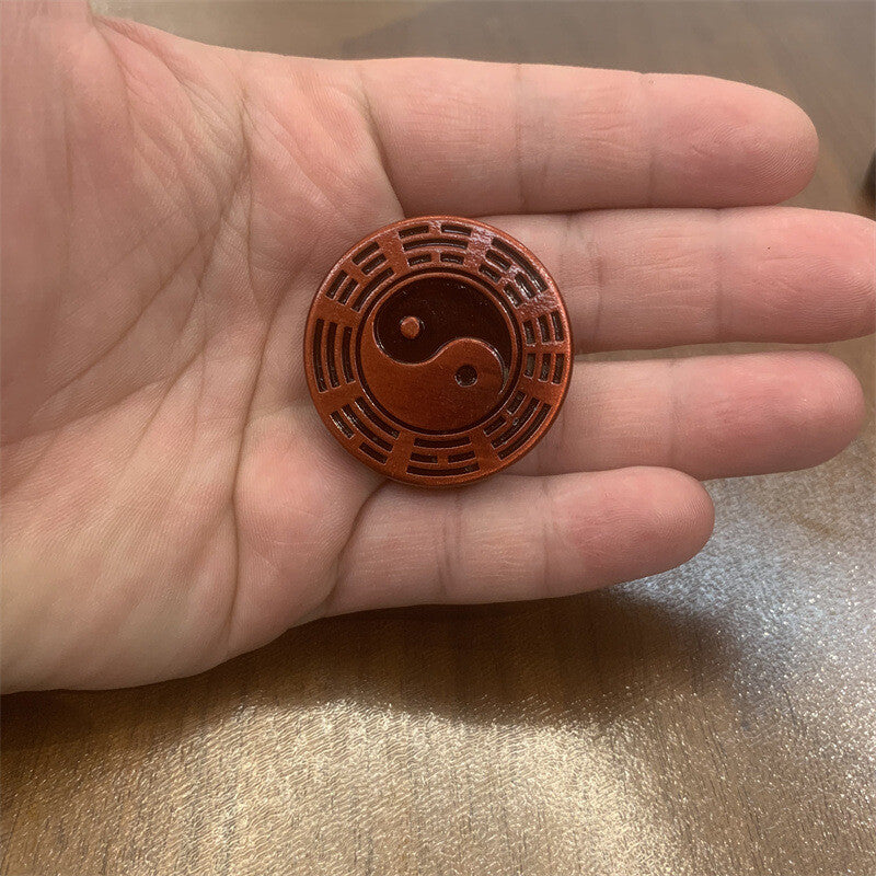 Fidget Slider EDC Coin  Fidget Clicker Haptic Coin Office Fidget Toy for Adults 07FC0E-D4 - KOEEK