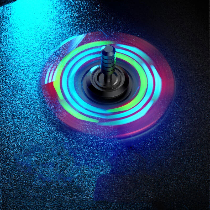Mechanical Armor Glowing Fidget Spinner EDC Metal Fidget Toys ADHD Hand Spinner 07FC0E-D4 - KOEEK