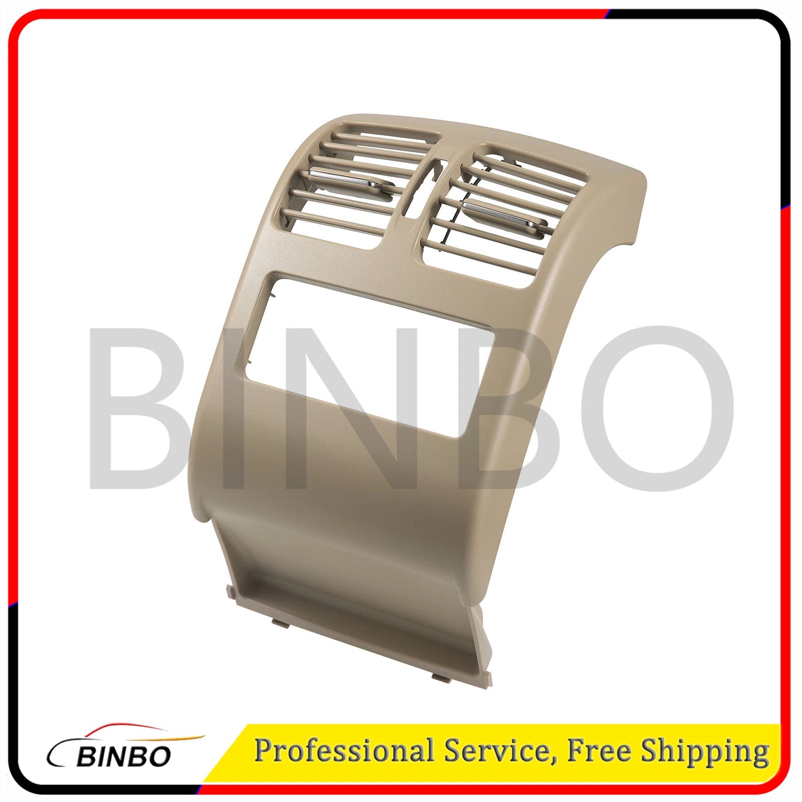 Rear Center Console Air Vent AC Panel Cover Beige For Benz X204 GLK300 2009-2016 07FC0E-D4 - KOEEK