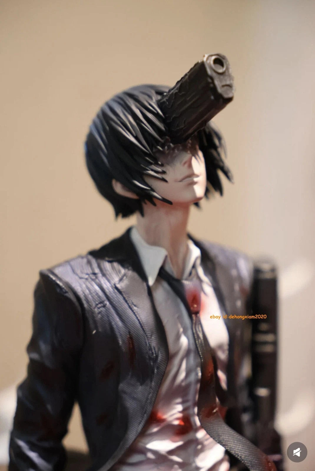 Authentic Rain Studio Gun Devil Hayakawa Aki Statue Figure Limited Edition 07FC0E-D4 - KOEEK