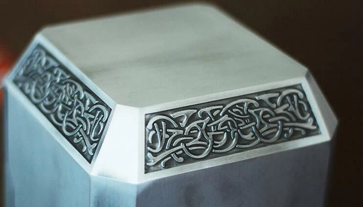 1/1 Full Metal CATTOYZ The Avengers Thor Hammer Replica Props Mjolnir Gifts 07FC0E-D4 - KOEEK
