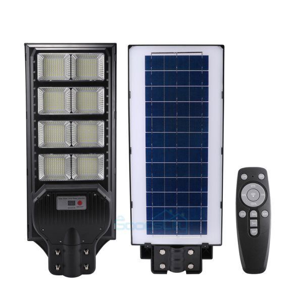 ny 2 STK 9900000000LM 800W Watt Kommerciel Solar Street Light Dusk To Dawn Road Lamp