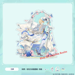 Anime Honkai: Star Rail Aventurine Gown Acrylic Desktop Stand Figure Collection 07FC0E-D4 - KOEEK