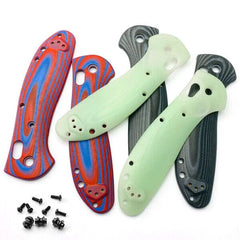 1Pair Custom G10 Material Handle Patch Scales for Benchmade Griptilian 551 Knife 07FC0E-D4 - KOEEK