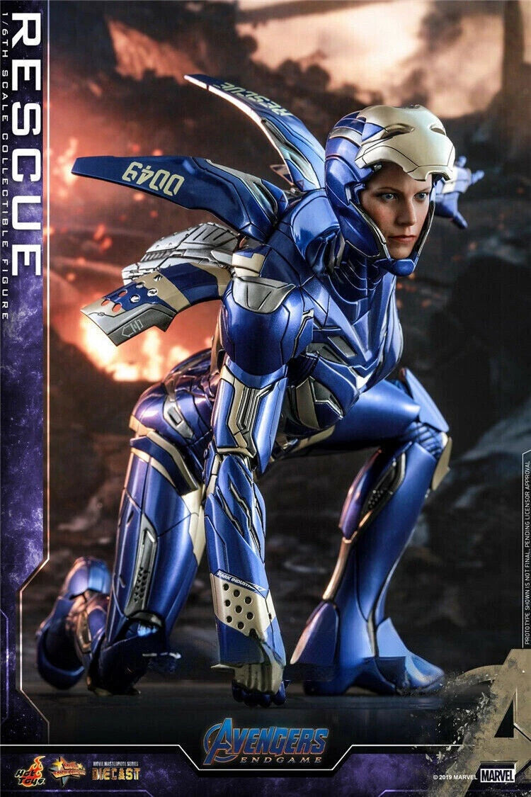 1/6 HOT TOYS MMS538D32 AVENGERS ENDGAME MK49 PEPPER POTTS RESCUE ARMOR Figure HOT_TOYS - KOEEK