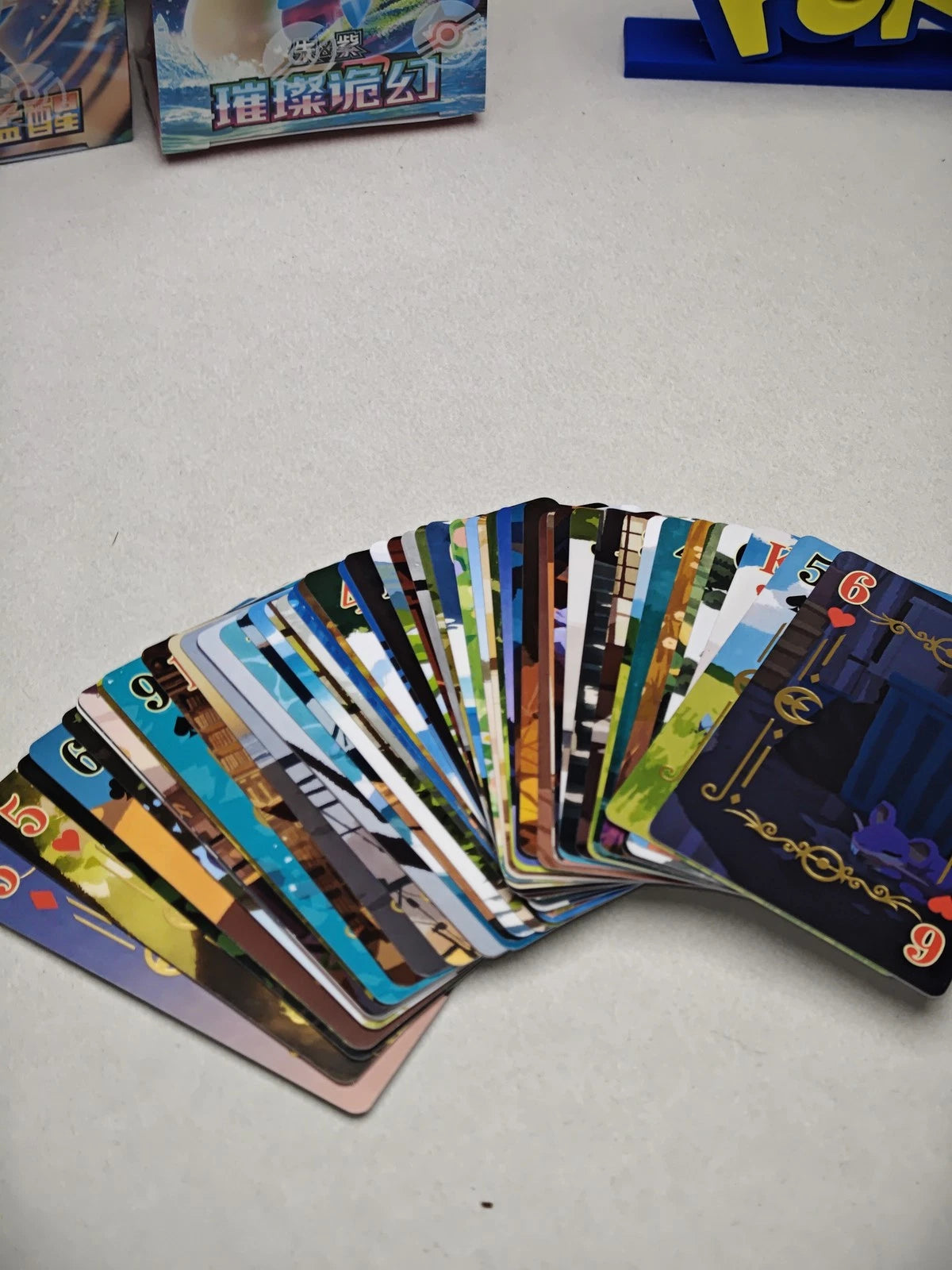 151 Poker Cards Set Pokémon Artist Illustrated Collector Edition Playing Cards 07FC0E-D4 - KOEEK