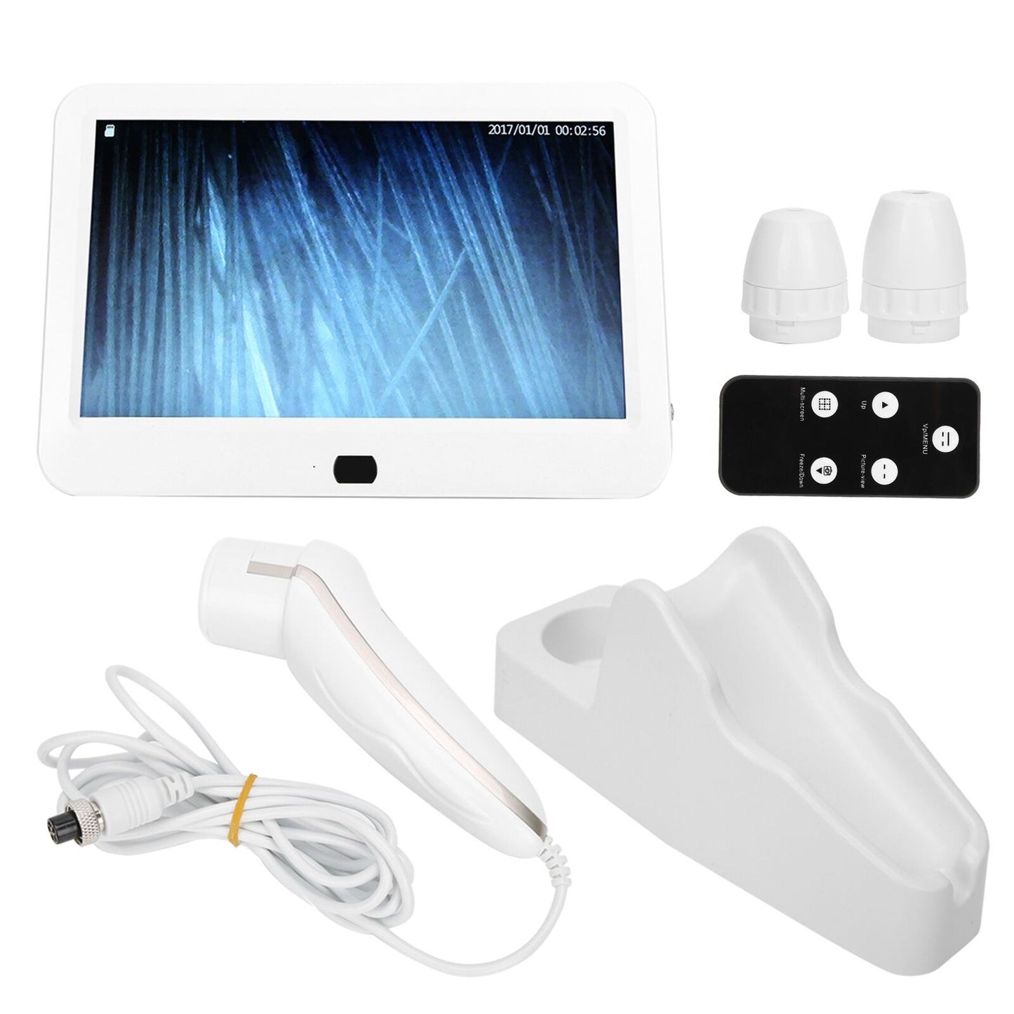 new 15.6inch Digital Skin Hair Follicle Scalp Detector Microscope Skin Analyser Test